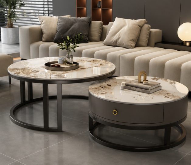 Tables Basses Rondes