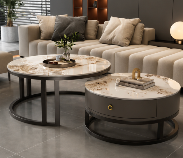Tables Basses Rondes
