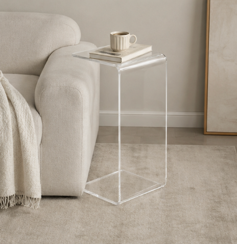 Table d’Appoint Transparente