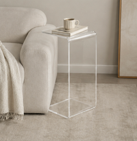 Table d’Appoint Transparente