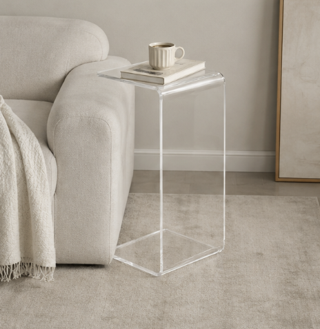 Table d’Appoint Transparente